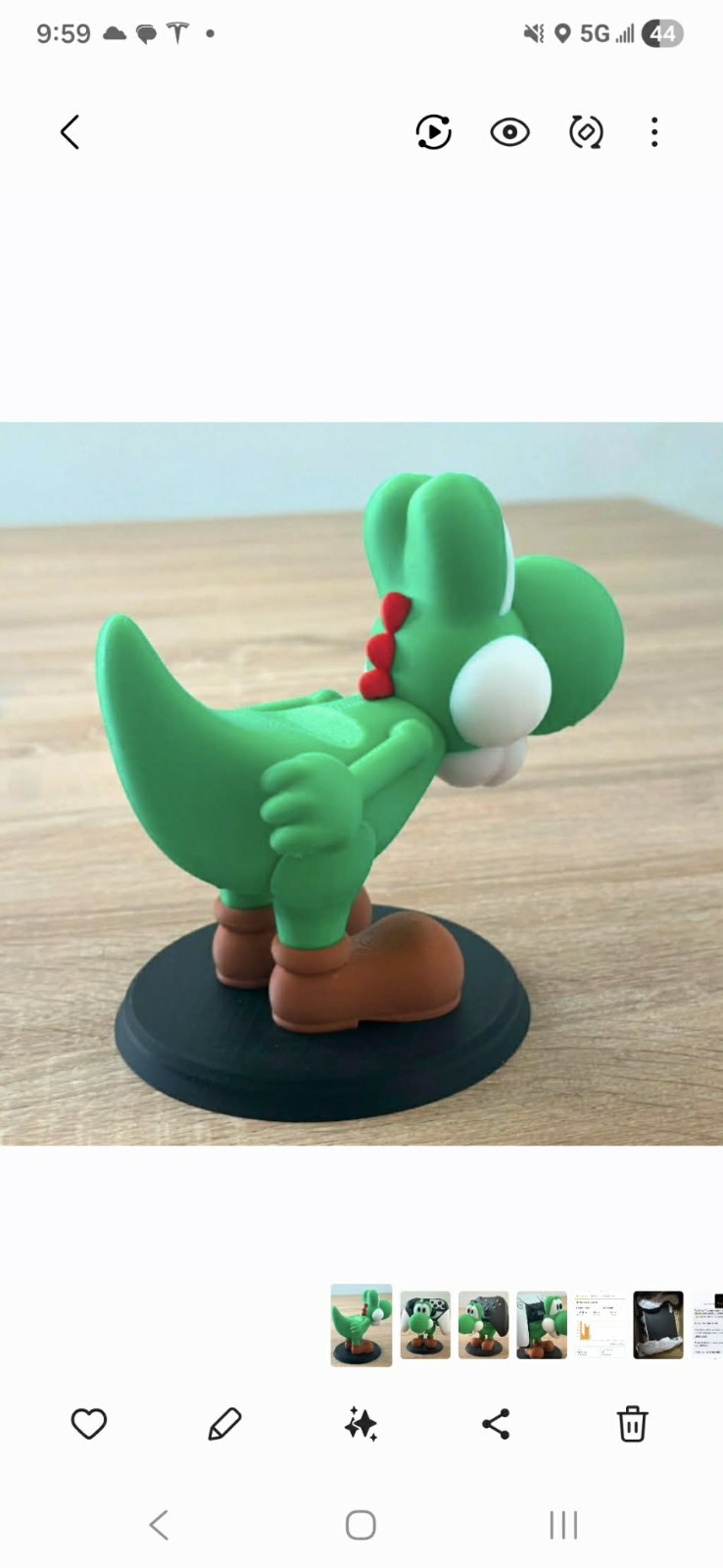 Nintendo Yoshi Controller Holder