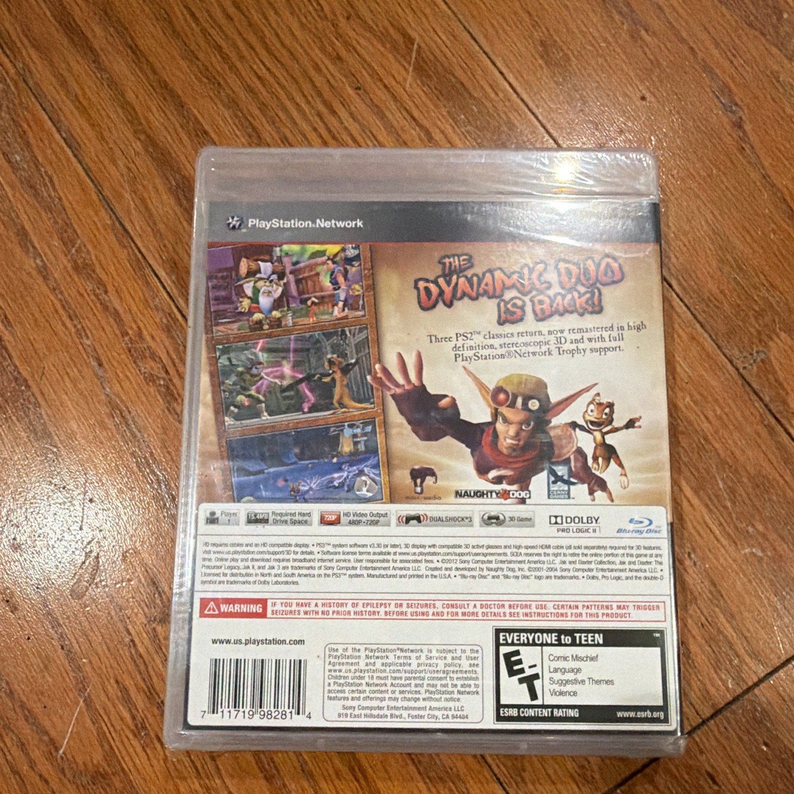PlayStation Jak and Daxter Collection Remastered HD 3D (PS3) E NTSC-U/C 2012