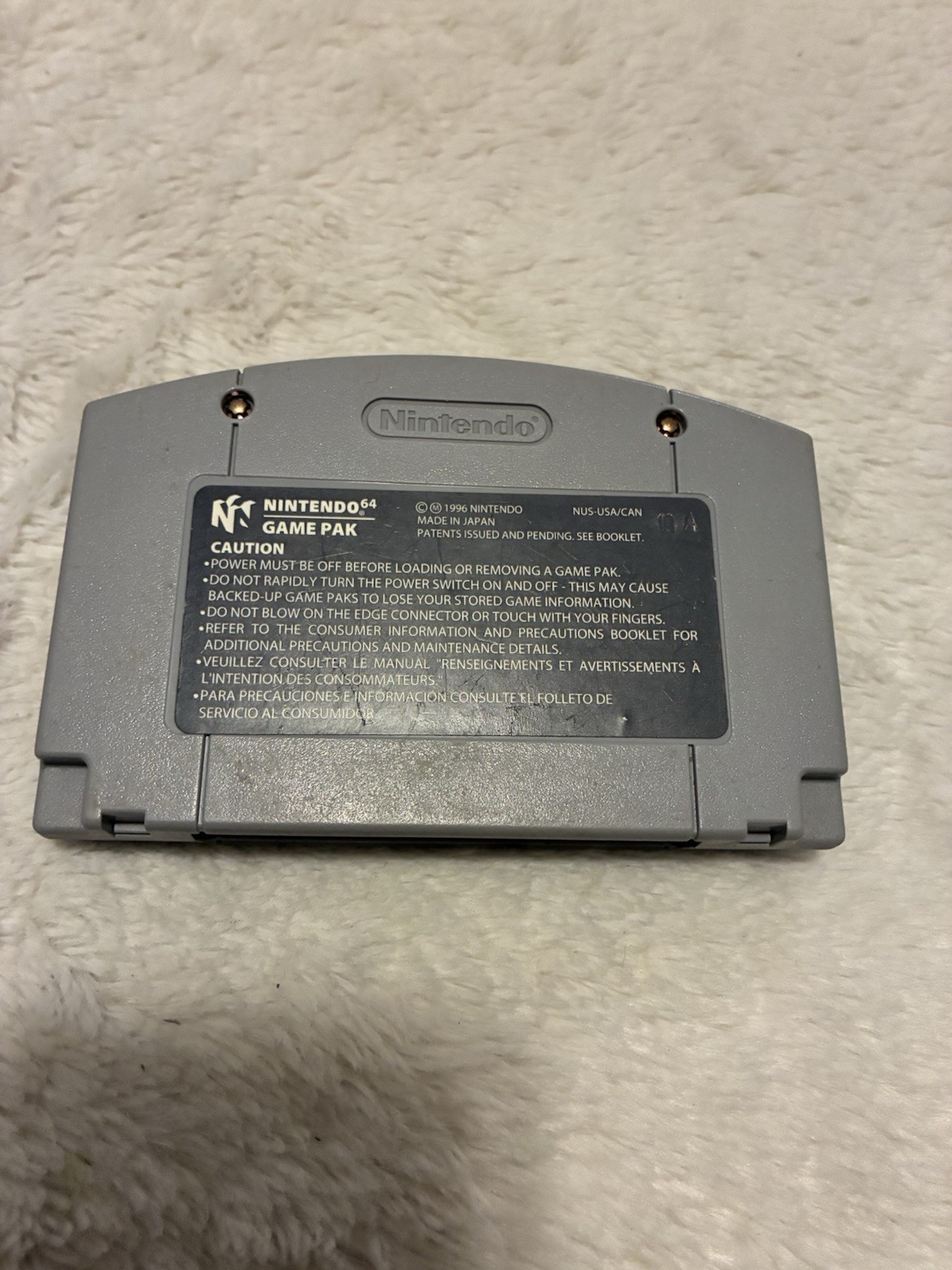 Doom 64 Nintendo 64, 1997, Midway Authentic Tested Working