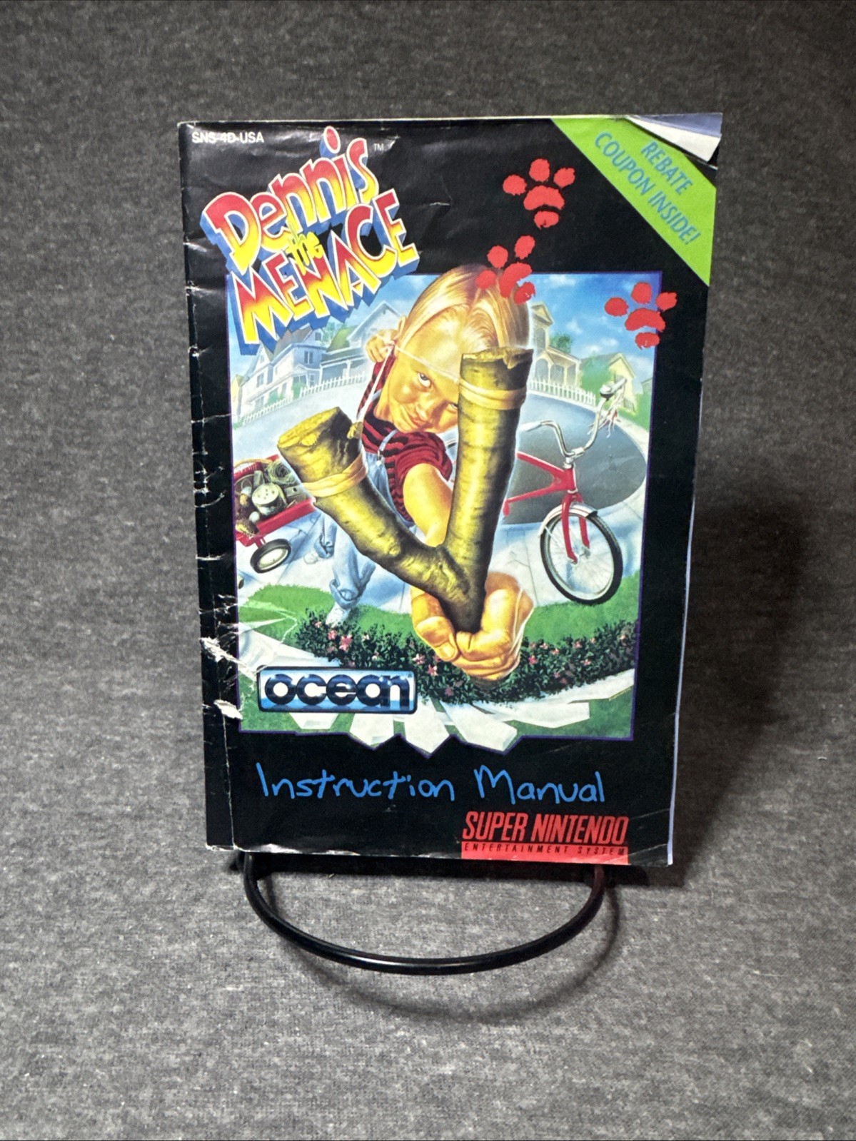 Dennis The Menace Super Nintendo Entertainment System SNES CIB 5