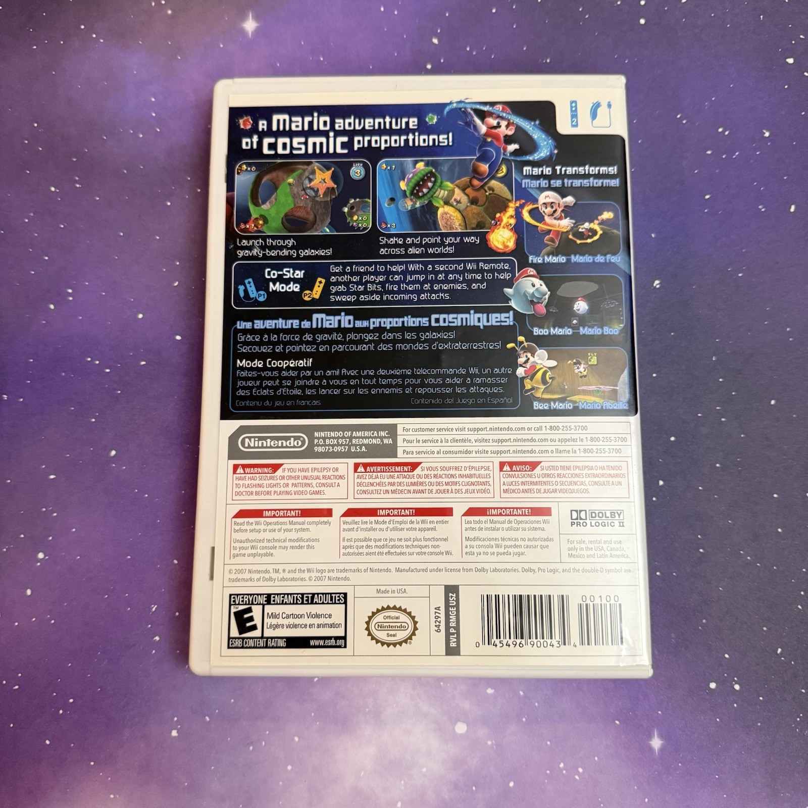 Super Mario Galaxy (Nintendo Wii, 2007)