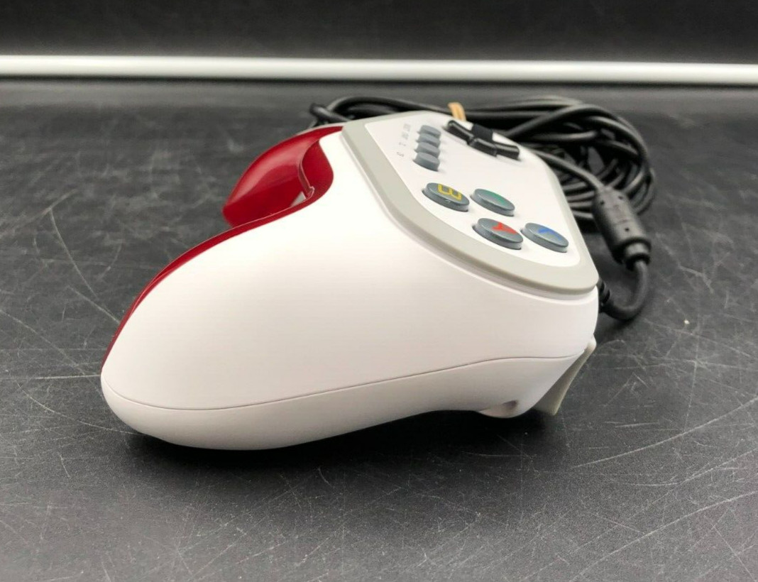 Hori Pokken Tournament White/Red Wired Pro Pad Controller for Nintendo Wii U