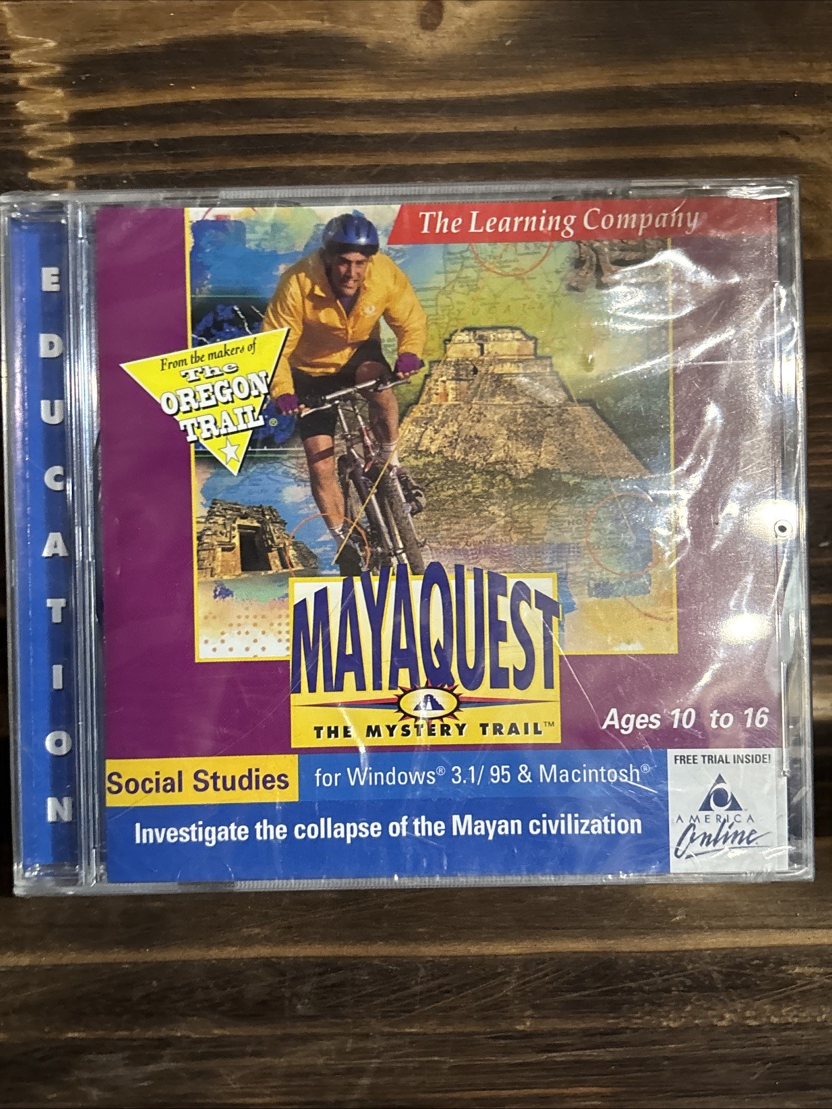 MayaQuest: The Mystery Trail PC 1995 Disc Factory Sealed