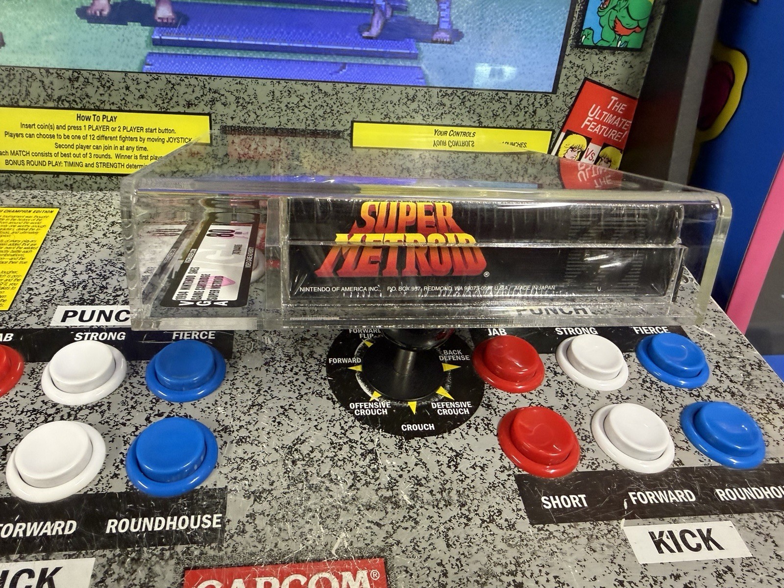 1994 SNES Super Metroid Phantoon Screenshot Early Production VGA 80 NM Sealed