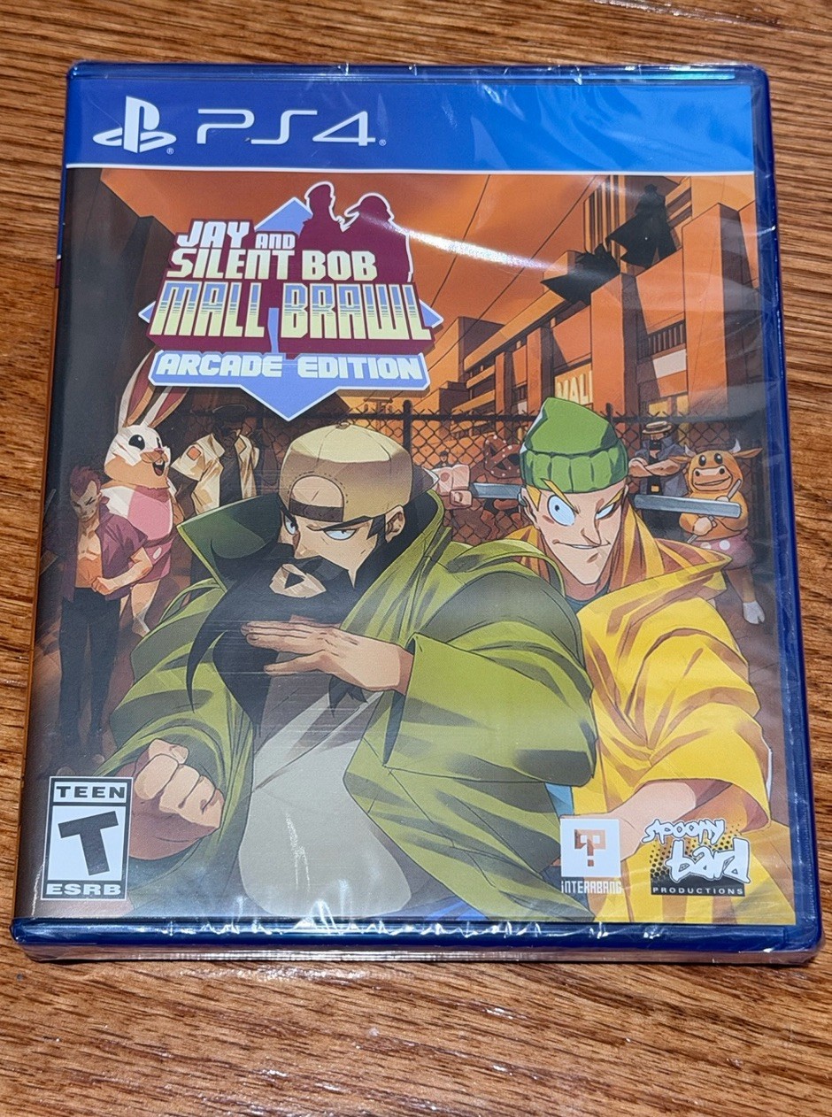 Jay And Silent Bob Mall Brawl (Limited Run Games) (PS4 Playstation 4) Brand New