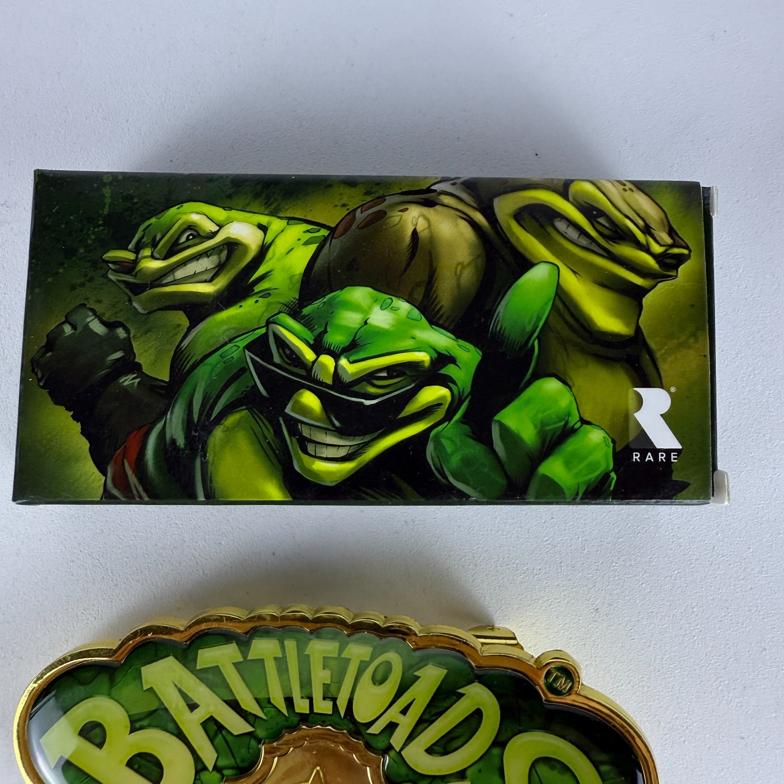 Battletoads Belt Buckle Loot Crate 2017 Exclusive Rare Xbox Microsoft Retro HTF