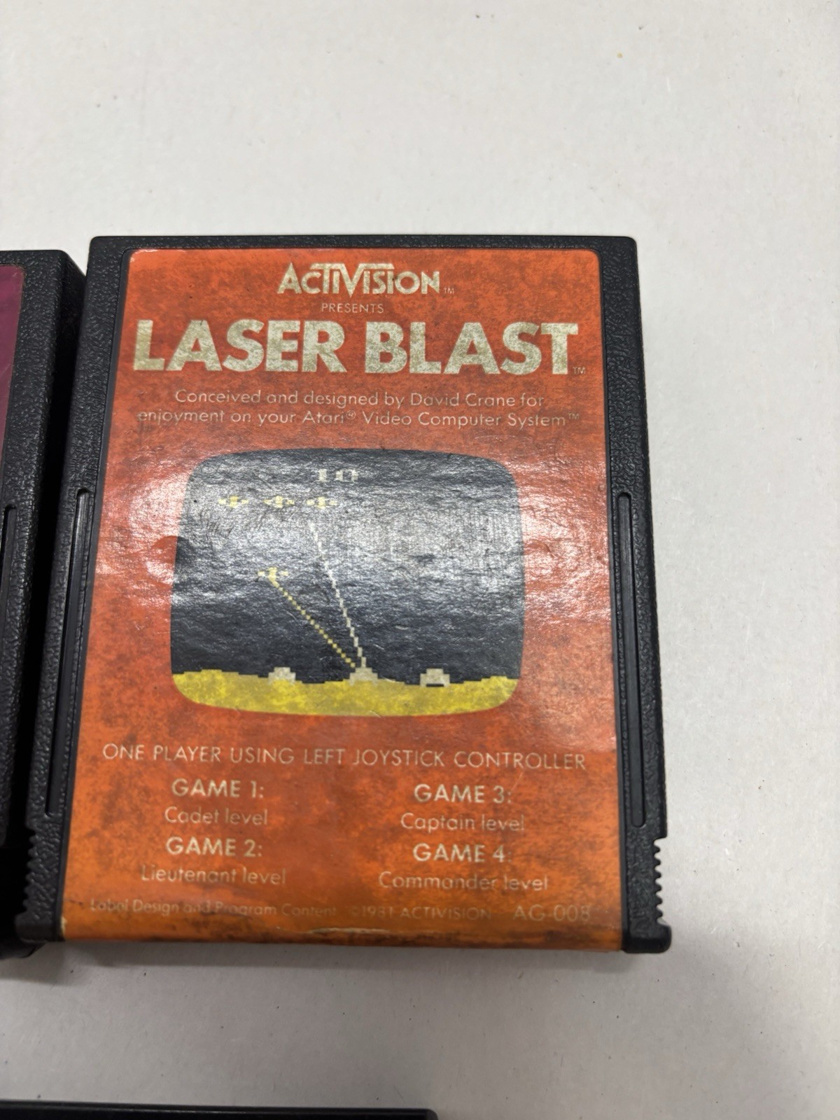 Vintage Atari 2600 Lot 5 Joust River Raid Freeway Laser Blast Karate Tested