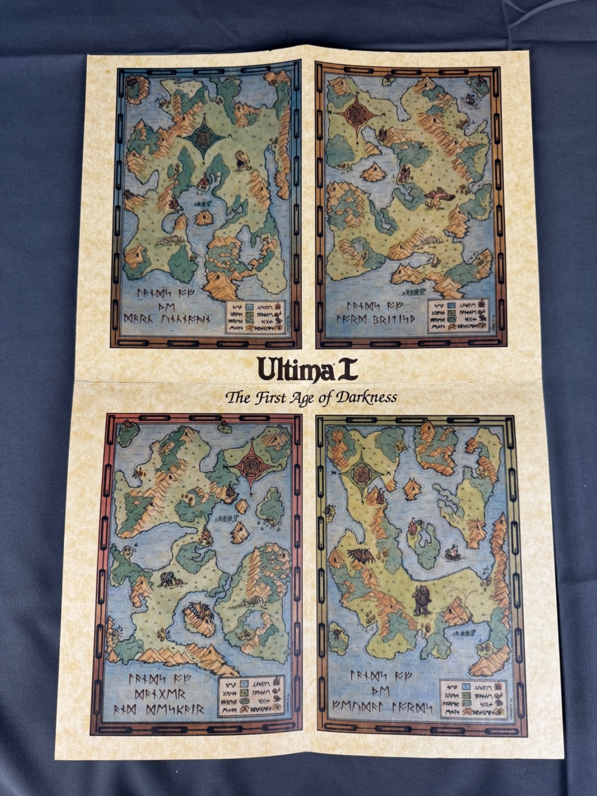 Ultima Trilogy 1-2-3 Apple (Origin Systems)