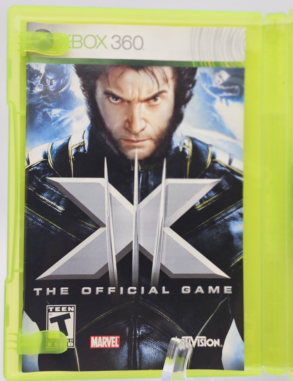 X-Men The Official Game Xbox 360 2006 Marvel Microsoft Activision Tested Clean