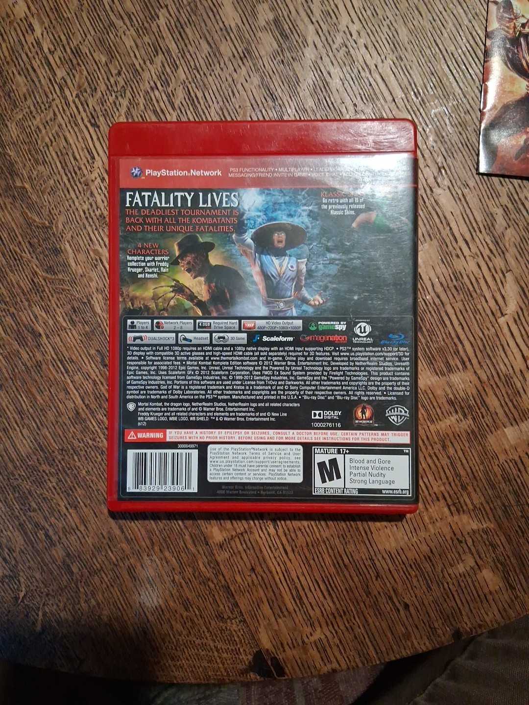 Mortal Kombat Komplete Edition Sony PlayStation 3 PS3 – Complete In Box