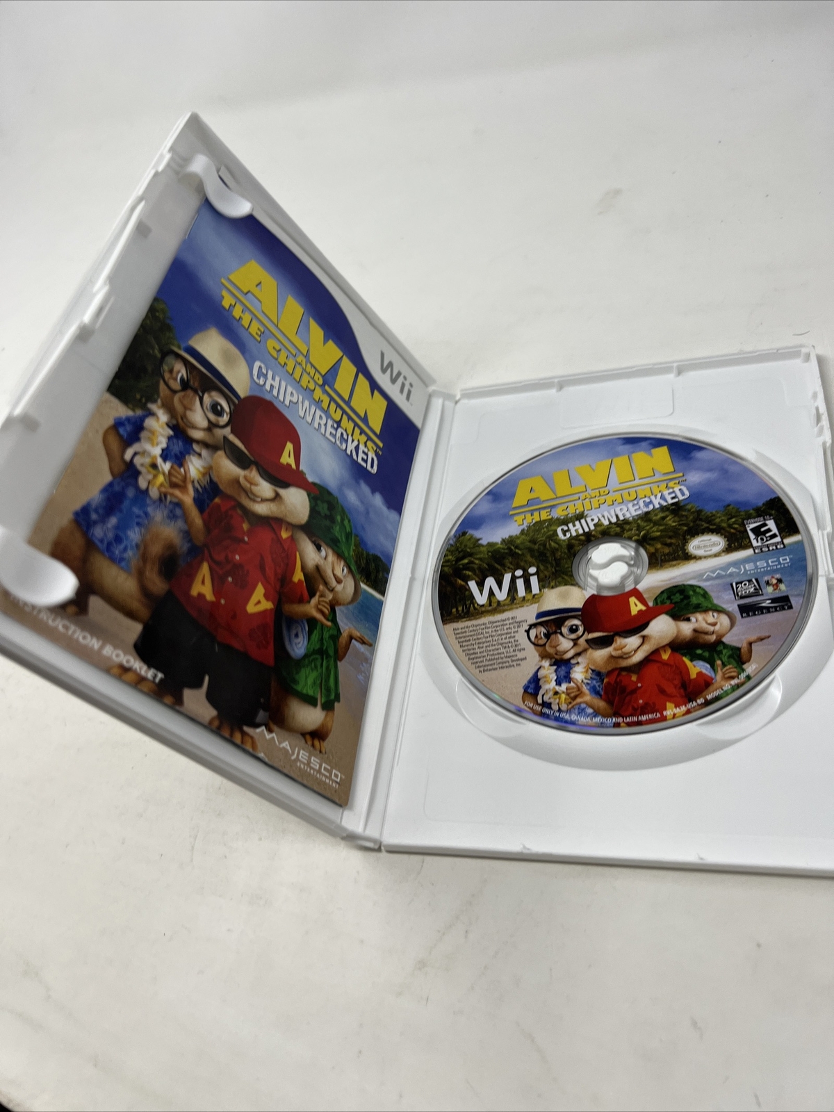 Alvin And The Chipmunks: Chipwrecked For Wii Music Very Good