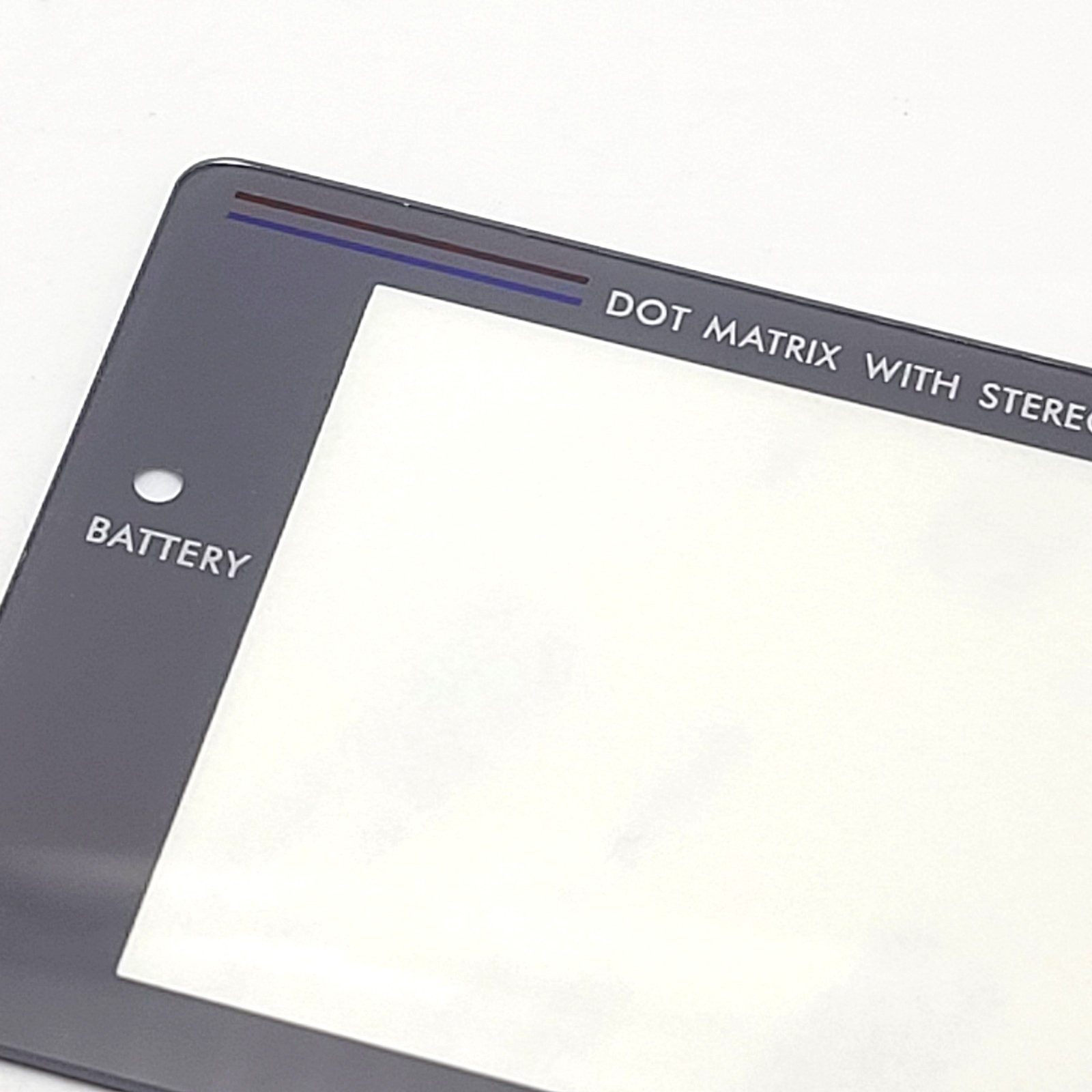 Screen Lens Replacement for the Original Nintendo Game Boy DMG-01 (Real Glass)