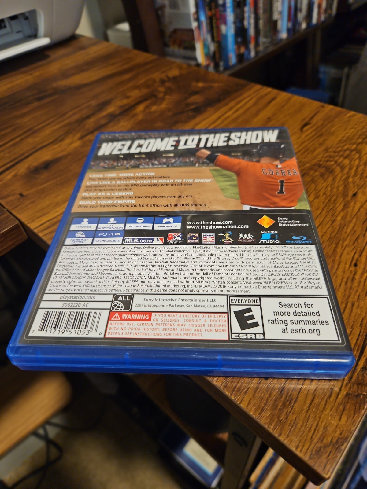 MLB: The Show 16 & The Show 18 (Sony PlayStation 4, 2016)