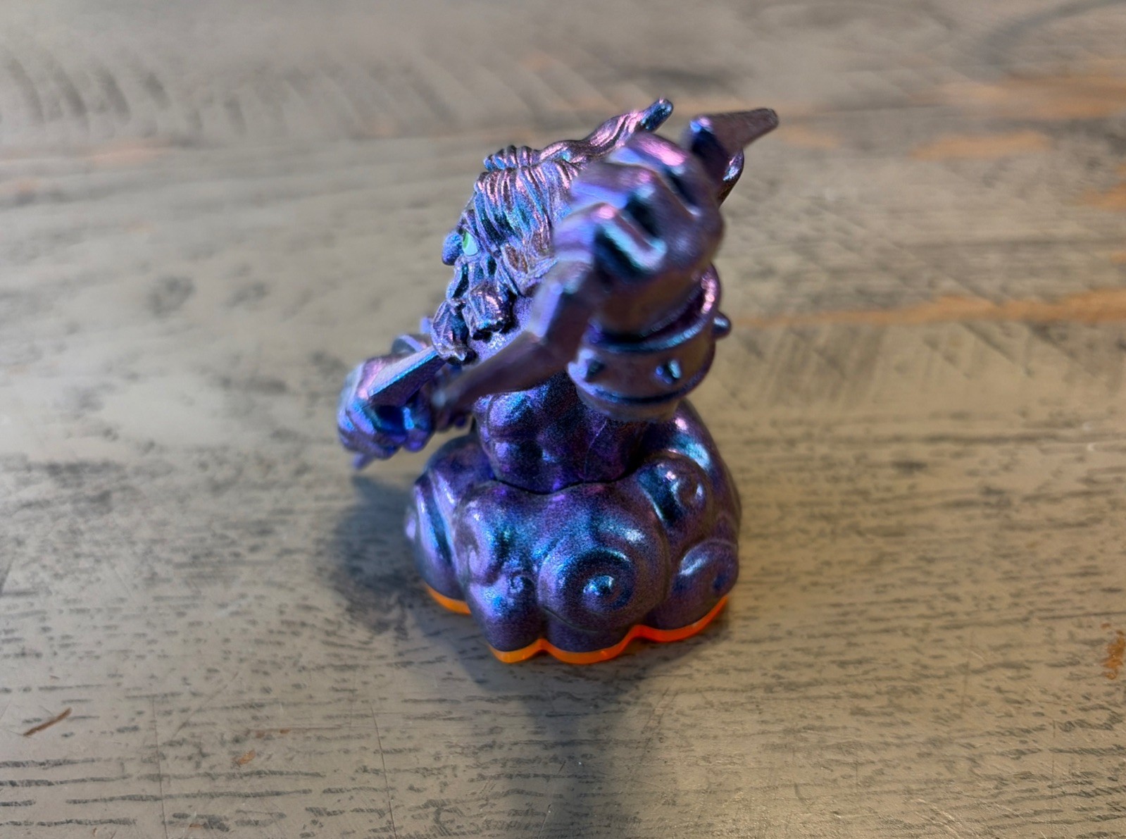 Skylanders Giants RARE Lightning Rod Purple Metallic Variant