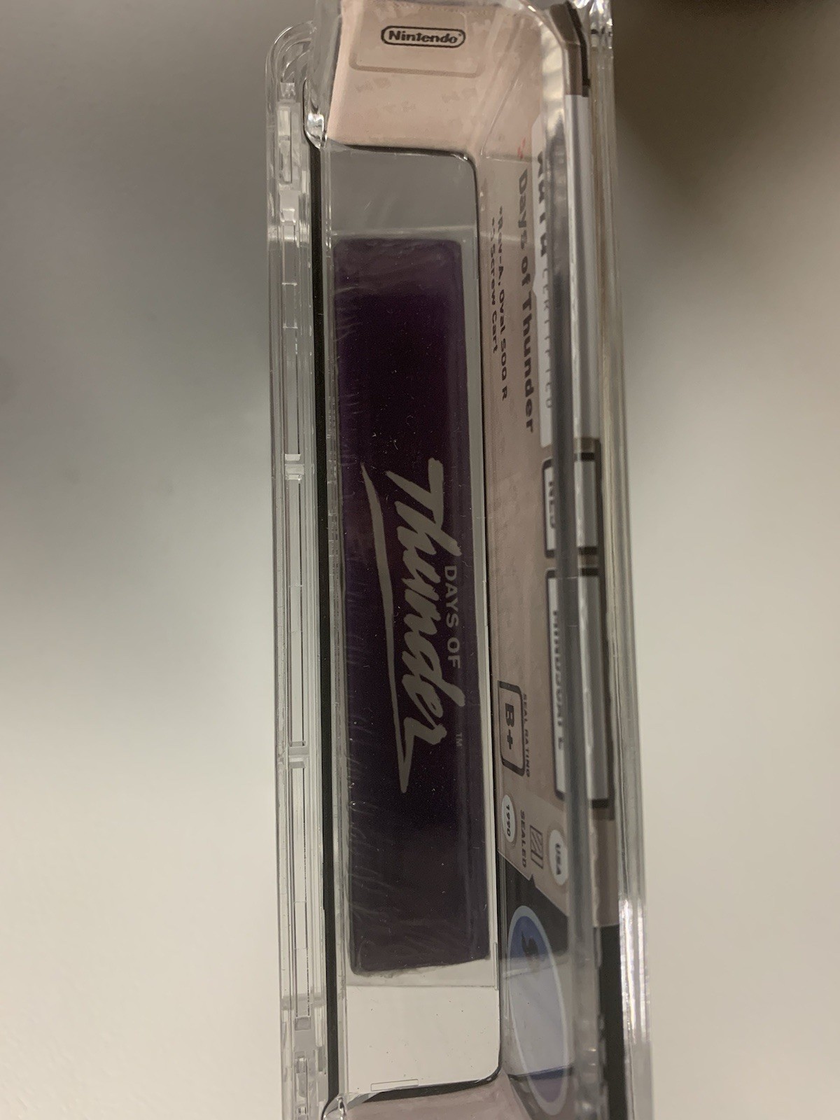 Days of Thunder – Wata 9.2 B+ Sealed [Oval SOQ R], NES Mindscape 1990 USA