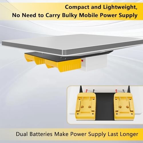 Starlink Mini Battery Adapter Compatible with De.Walt Battery, Small and Port…