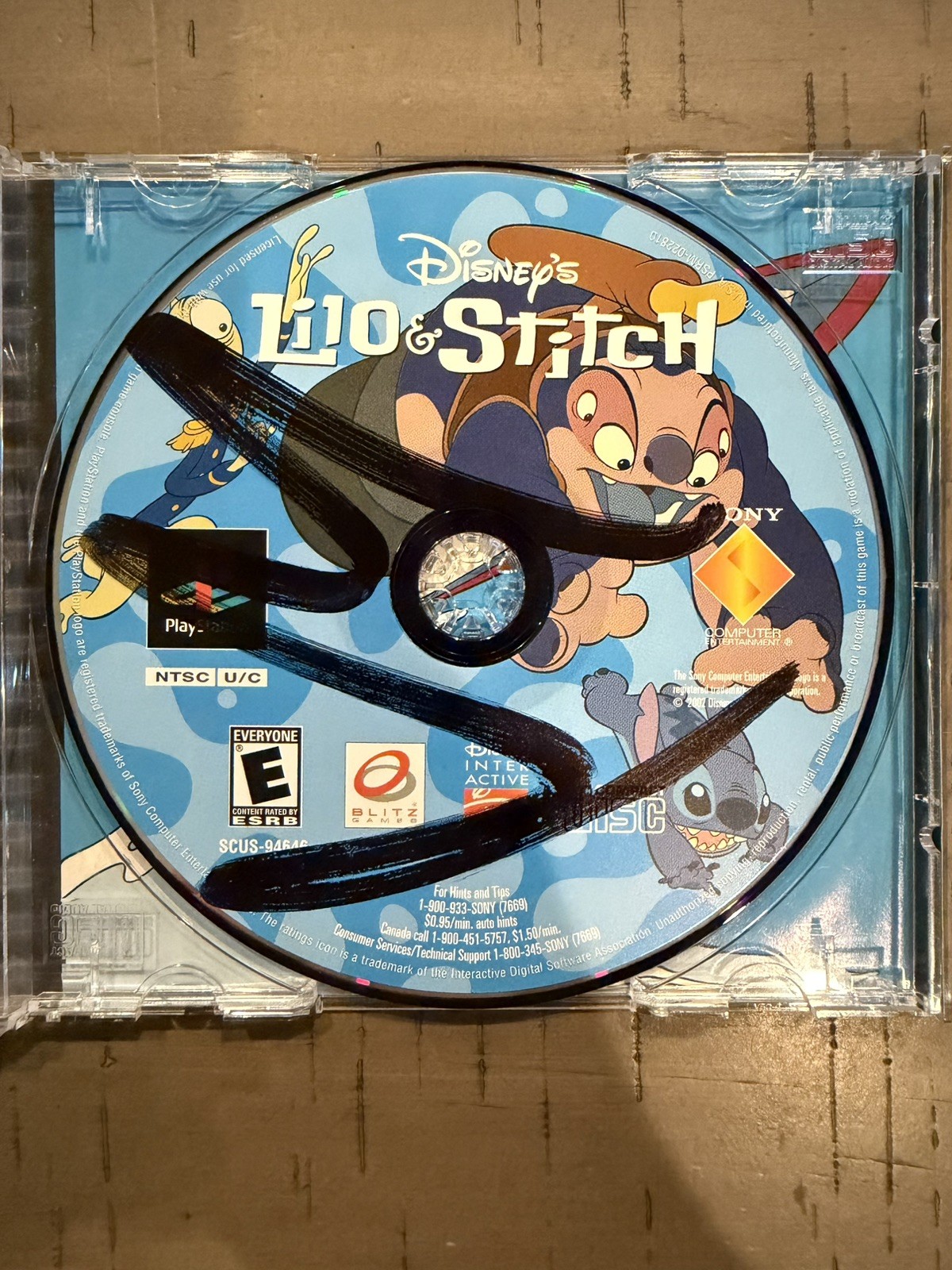 Disney’s Lilo & Stitch; CIB (Sony PlayStation 1, 2002)
