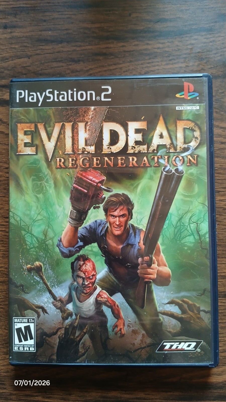 Evil Dead Regeneration Sony PlayStation 2 2005 CIB In Very Good Condition