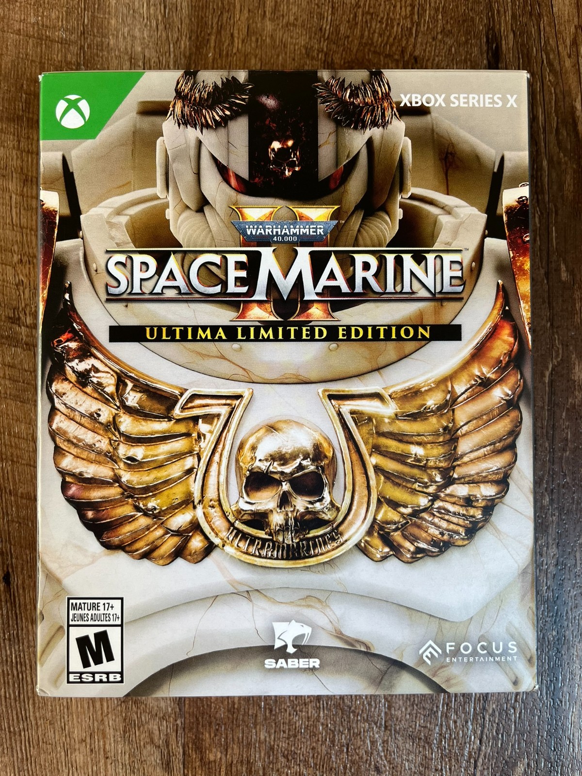 Warhammer 40,000: Space Marine II Ultima Edition Box/Packaging *NO GAME/SB*