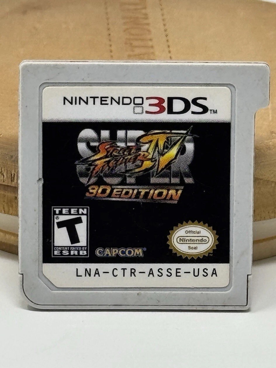 Super Street Fighter Iv: 3D Edition for Nintendo 3DS – Authentic – Ship Same Day