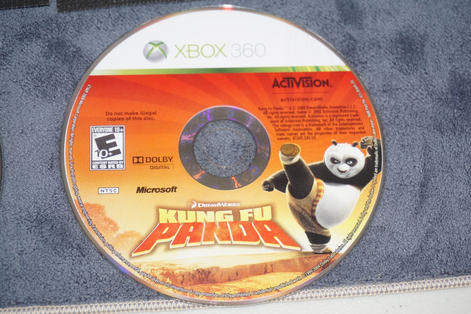 Xbox 360 Disc Only Game Lot Burnout Paradise Kung-Fu Panda You’re in the Movies