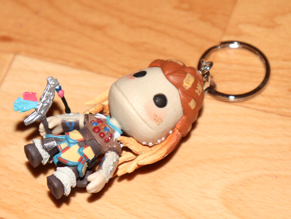 Horizon Zero Dawn PS4 Promo ALOY Sackboy Keyring / KeyChain SackGirl Figure
