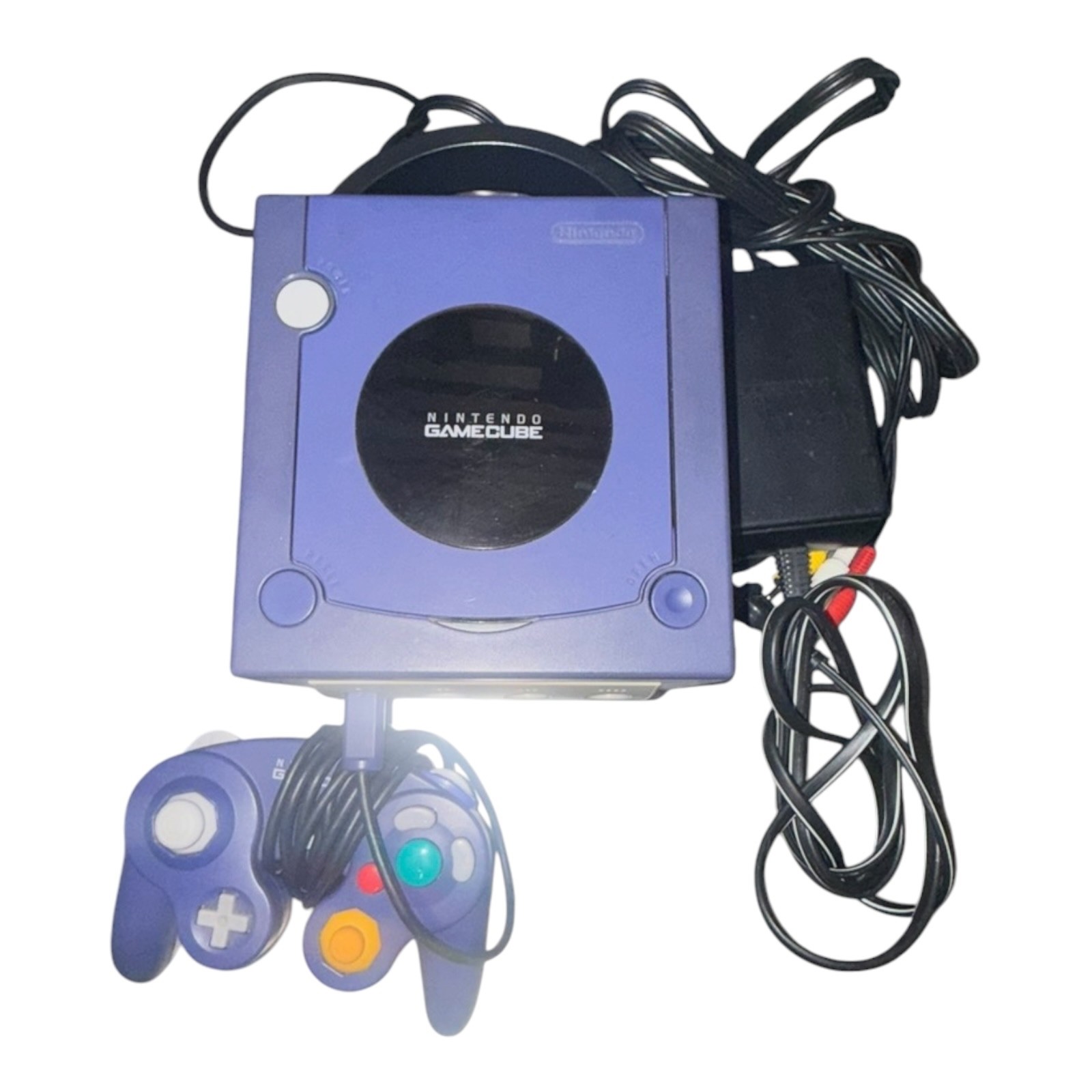 Nintendo GameCube Console Gaming System DOL-101 Purple