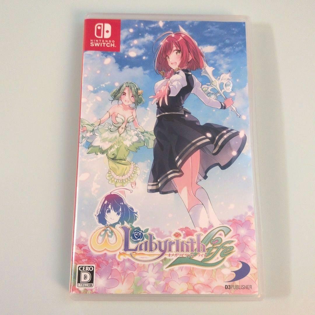 Switch Omega Labyrinth Life Japanese Video Game With Box From japan
