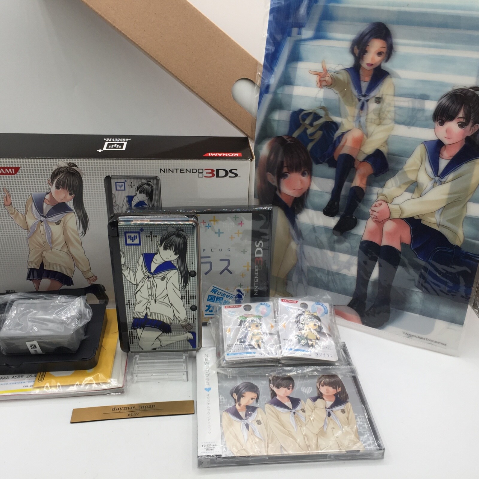【Open Box】Nintendo 3DS NEW Love Plus New manaka Deluxe Artbook Complete set