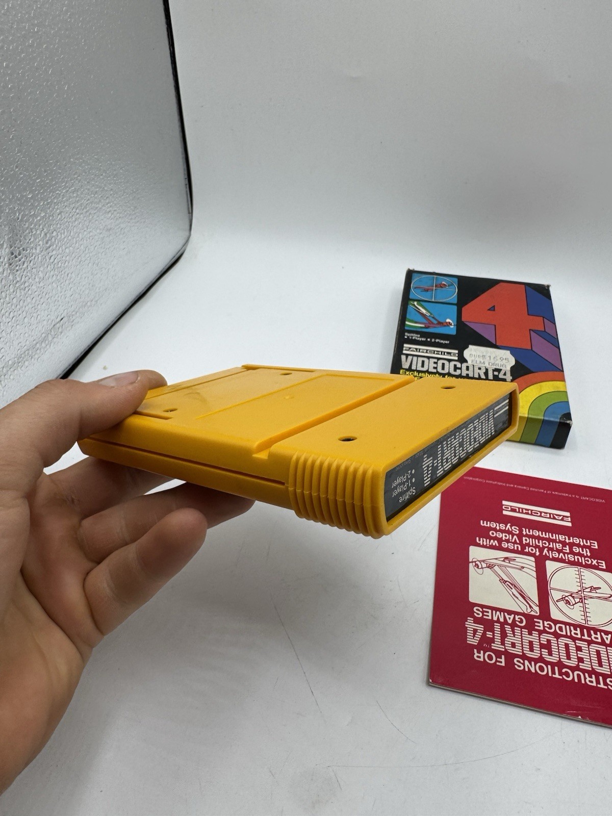 Fairchild Channel F Videocart #4 – Spitfire – CIB Tested Working