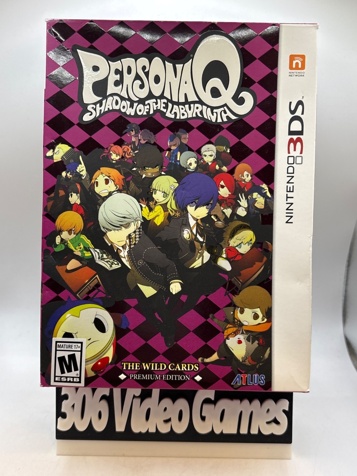 Persona Q: Shadow of the Labyrinth – Wild Cards Premium Edition (3DS) NO GAME