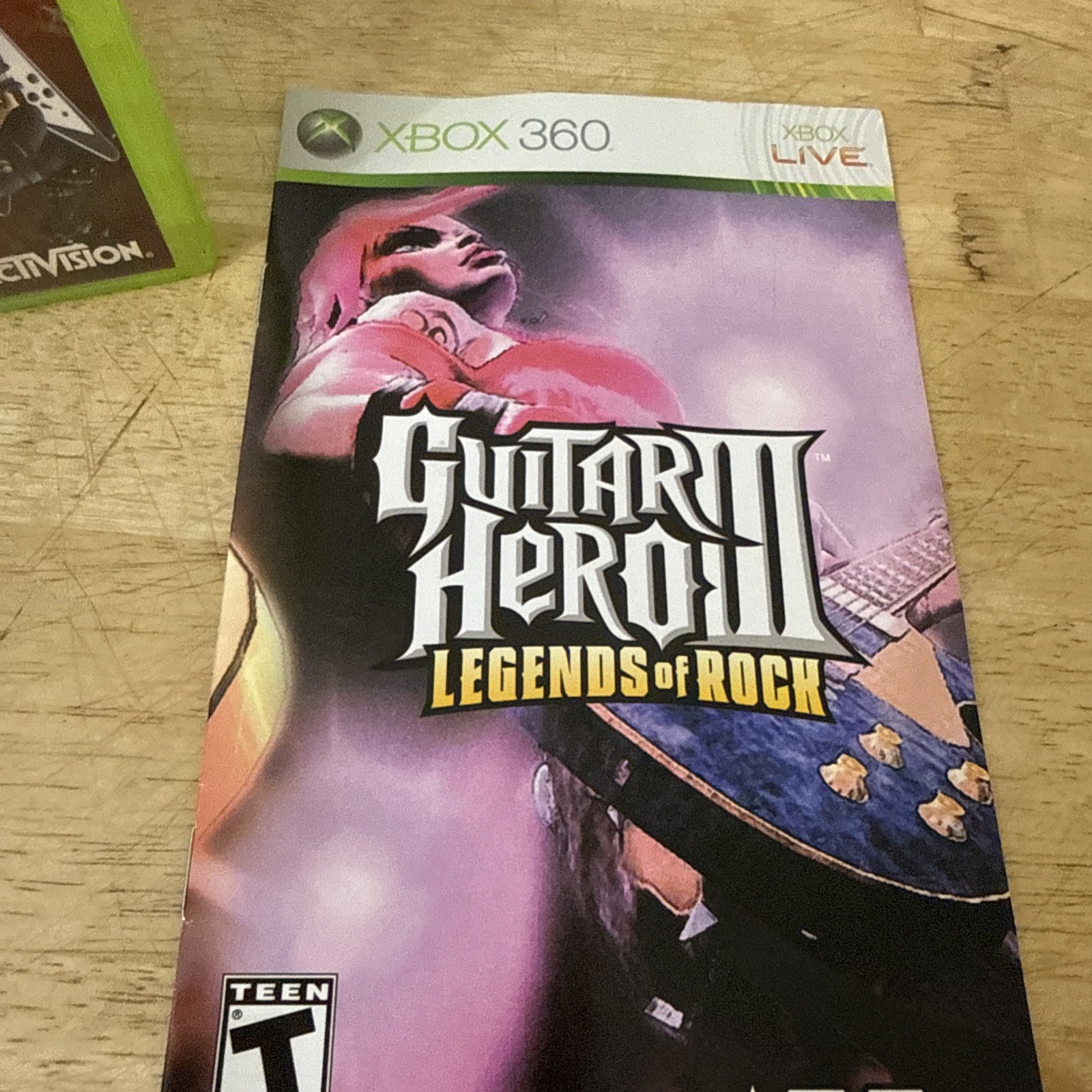 Guitar Hero 3 Legends Of Rock Xbox 360 Game