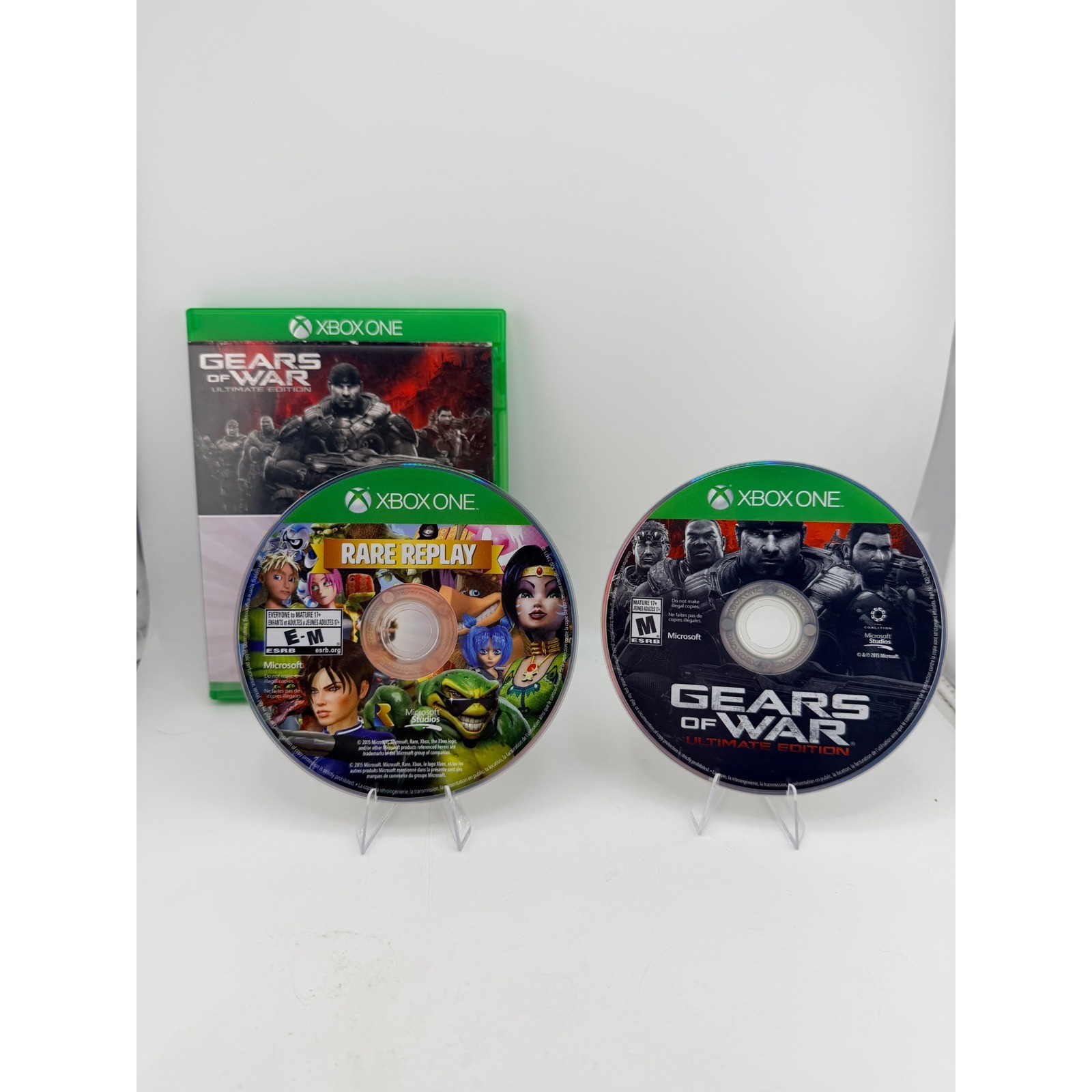 Gears of War Ultimate Edition & Rare Replay Xbox One 2-Disc Bundle Microsoft