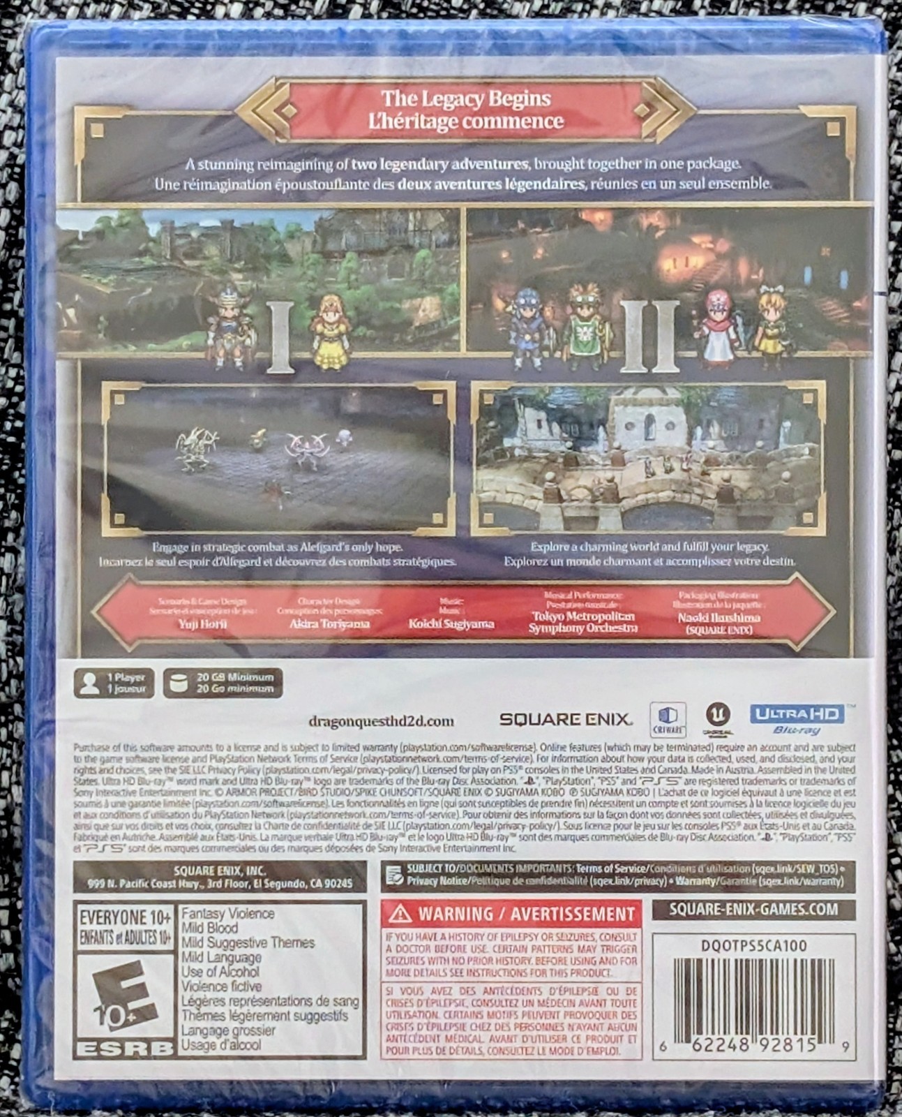 Dragon Quest I & II HD-2D Remake – Sony PlayStation 5