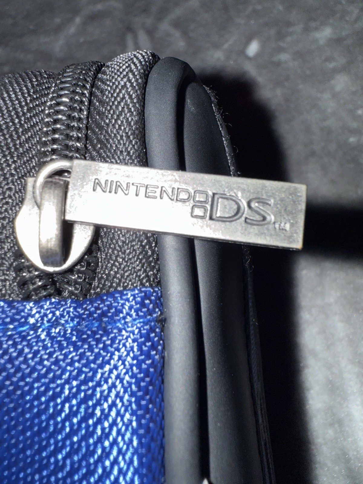 2000’s Nintendo DS Travel Case Black/Blue Gameboy