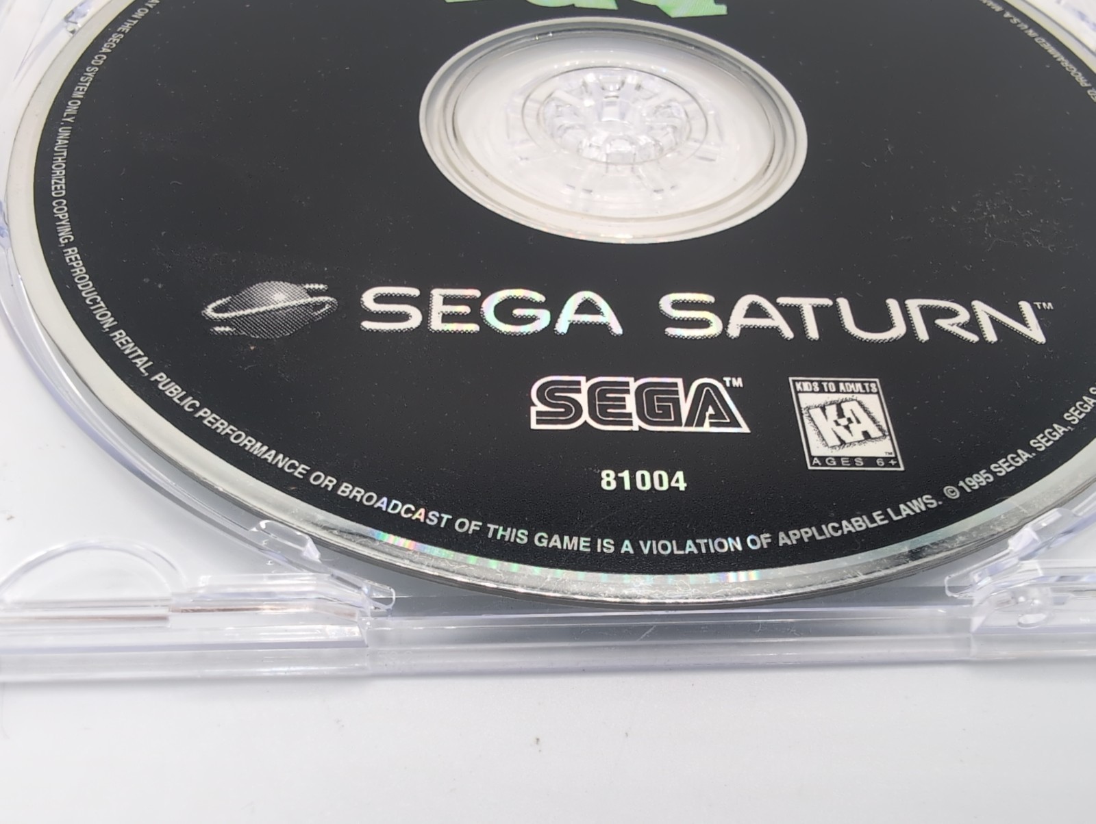 Bug! (Sega Saturn, 1996) Authentic Disc Only Untested