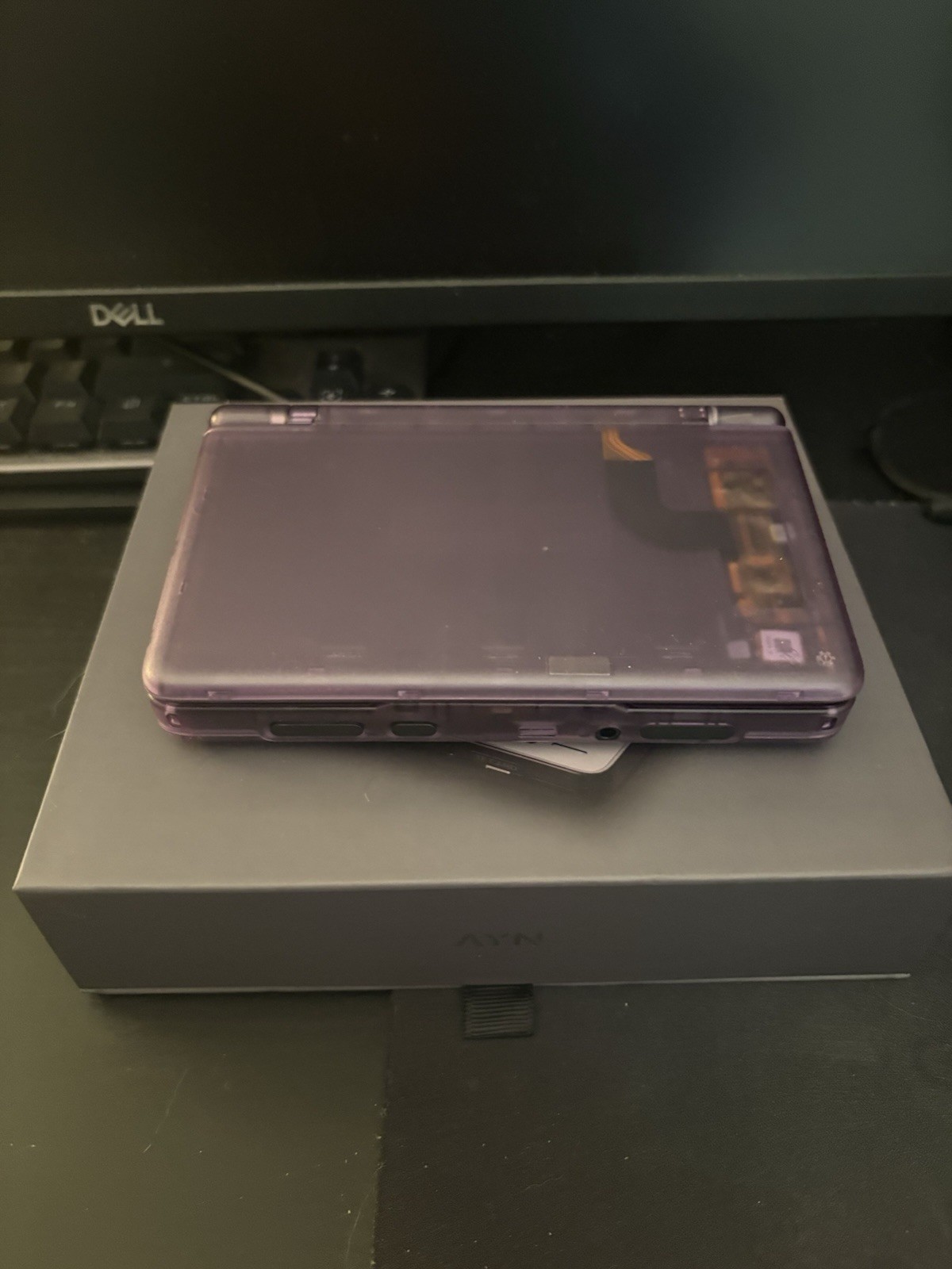 Ayn Thor Pro Clear-Purple 12GB RAM 256GB storage