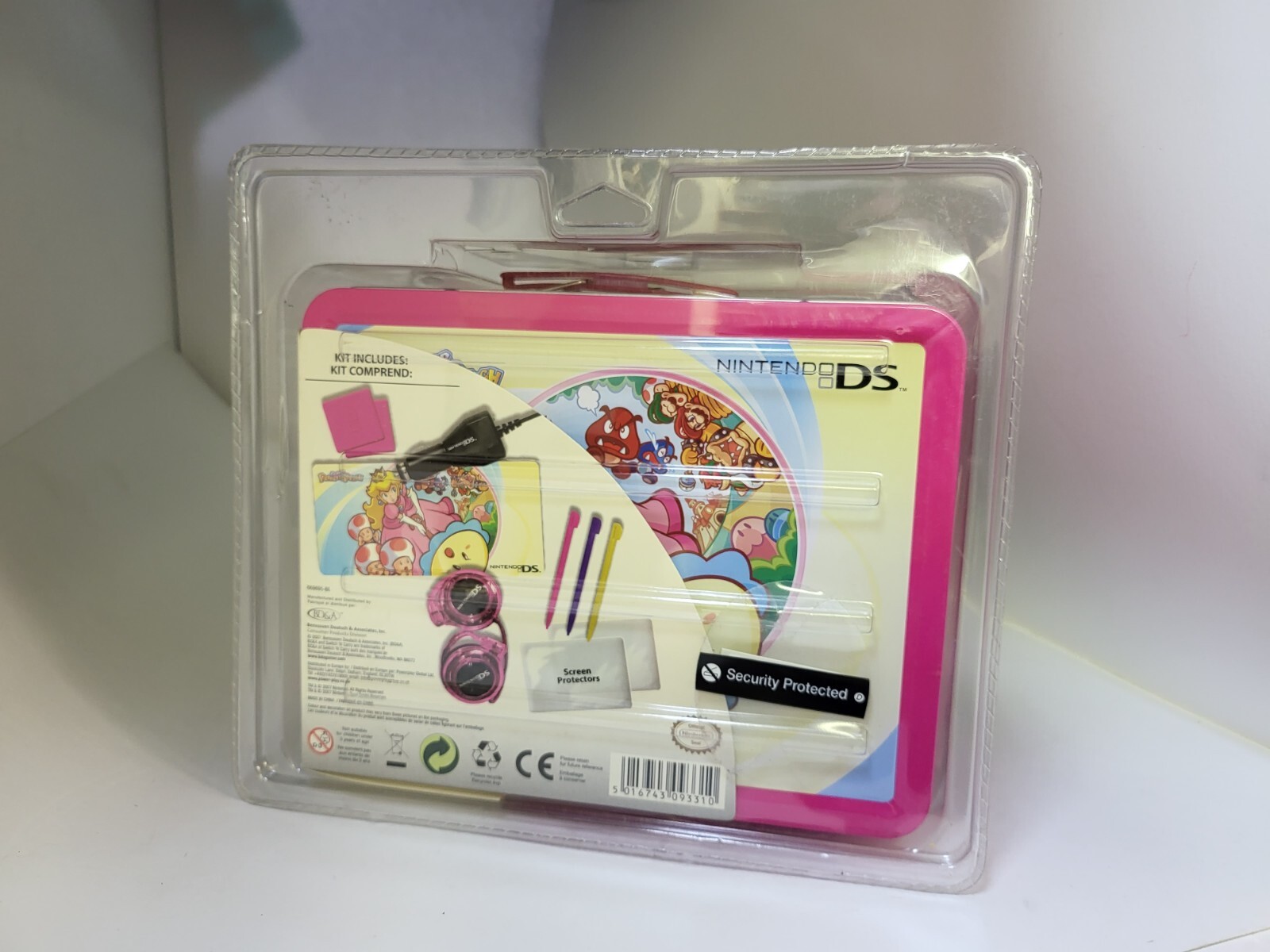 MINT NEW Collectors 2007 Super Princess Peach Nintendo DS Lite Kit Lunch box