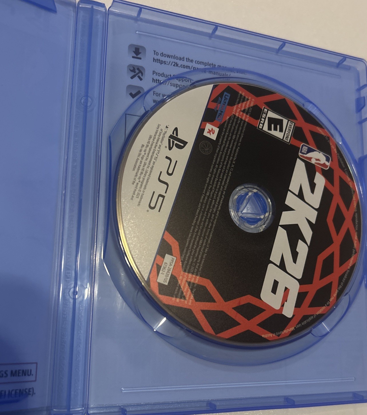 NBA 2K26 PS5 2025 Standard Edition Shai Gilgeous -Alexander Cover