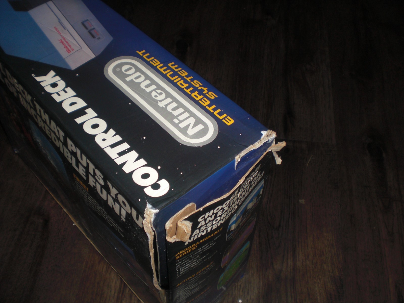 NES Nintendo Entertainment System Control Deck MINT INSERTS BAG Empty Box Foam