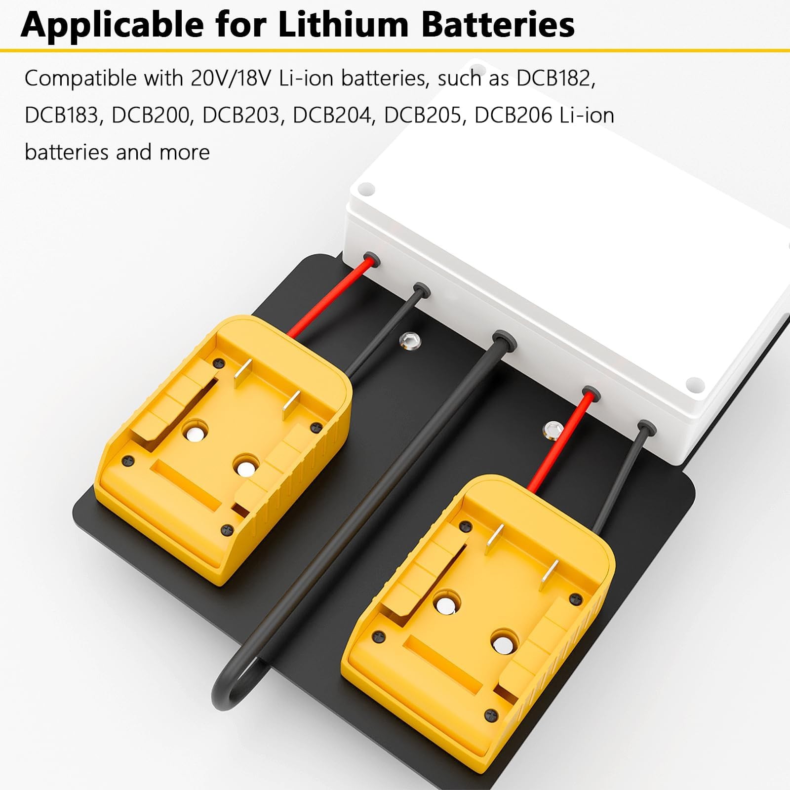 Starlink Mini Battery Adapter Compatible with De.Walt Battery, Small and Port…