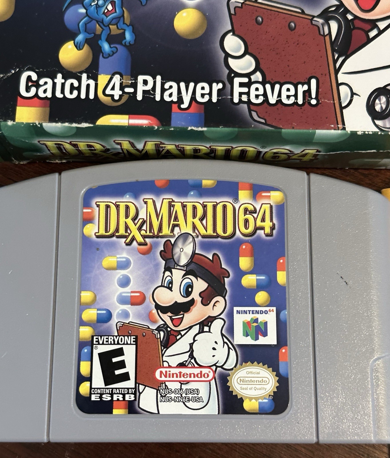 Dr. Mario – Nintendo 64 N64 CIB Authentic Tested