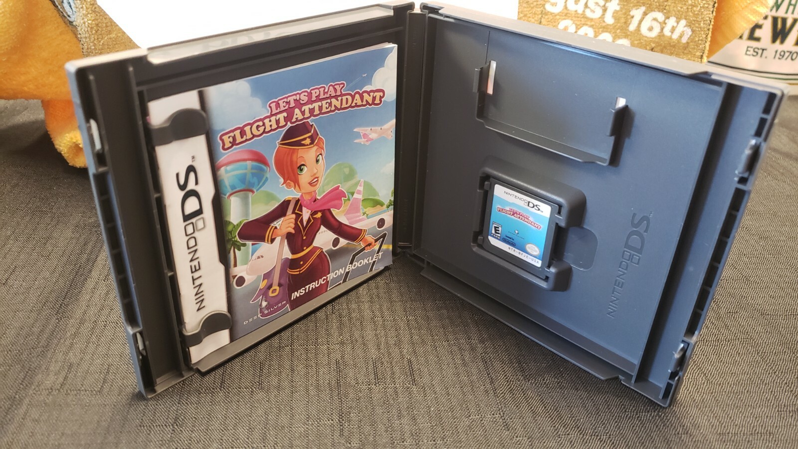 CIB LET’S PLAY FLIGHT ATTENDANT NINTENDO DS VIDEO GAME