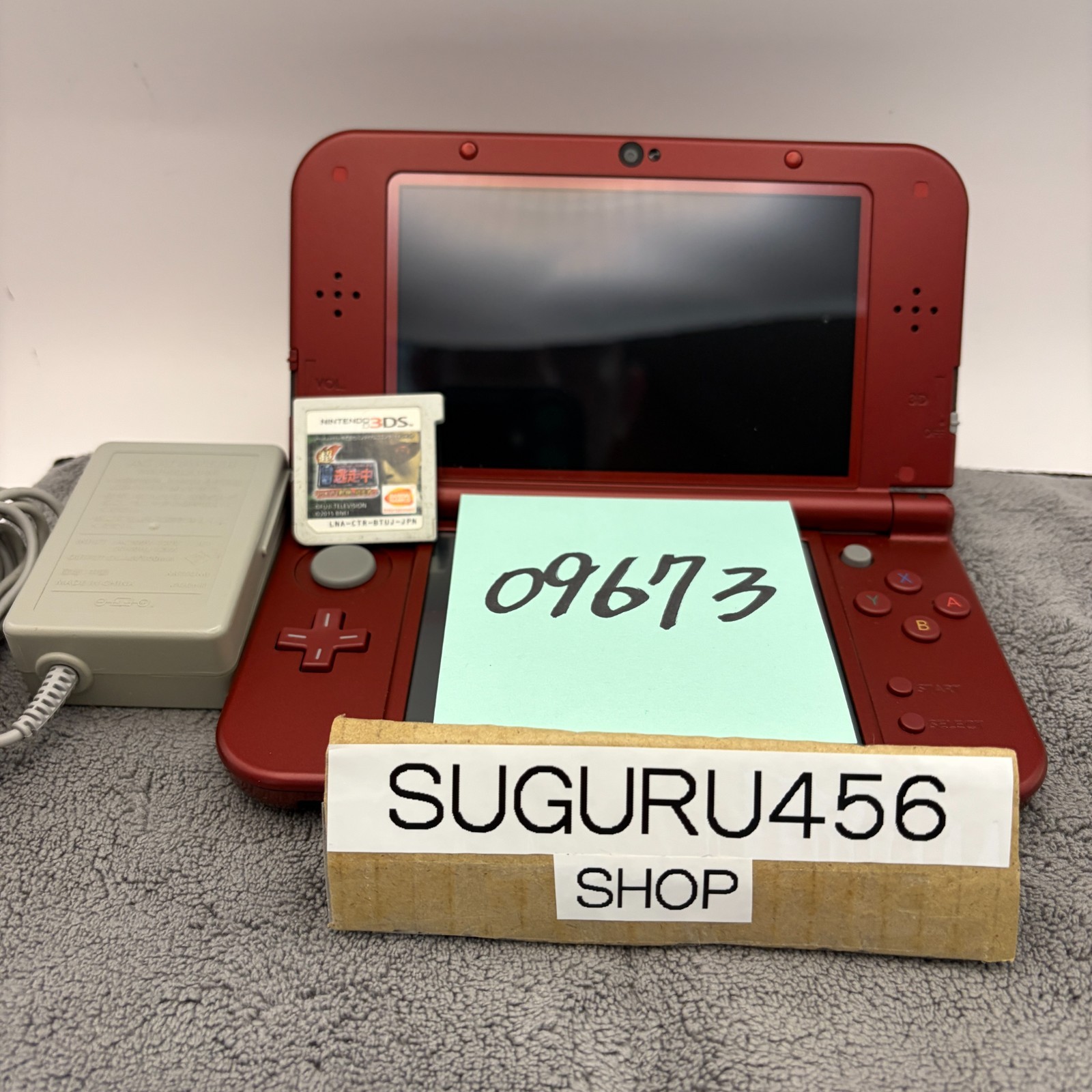 【Near Mint】TOP IPS Nintendo NEW 3DS LL XL Metallic Red Handheld Game Console