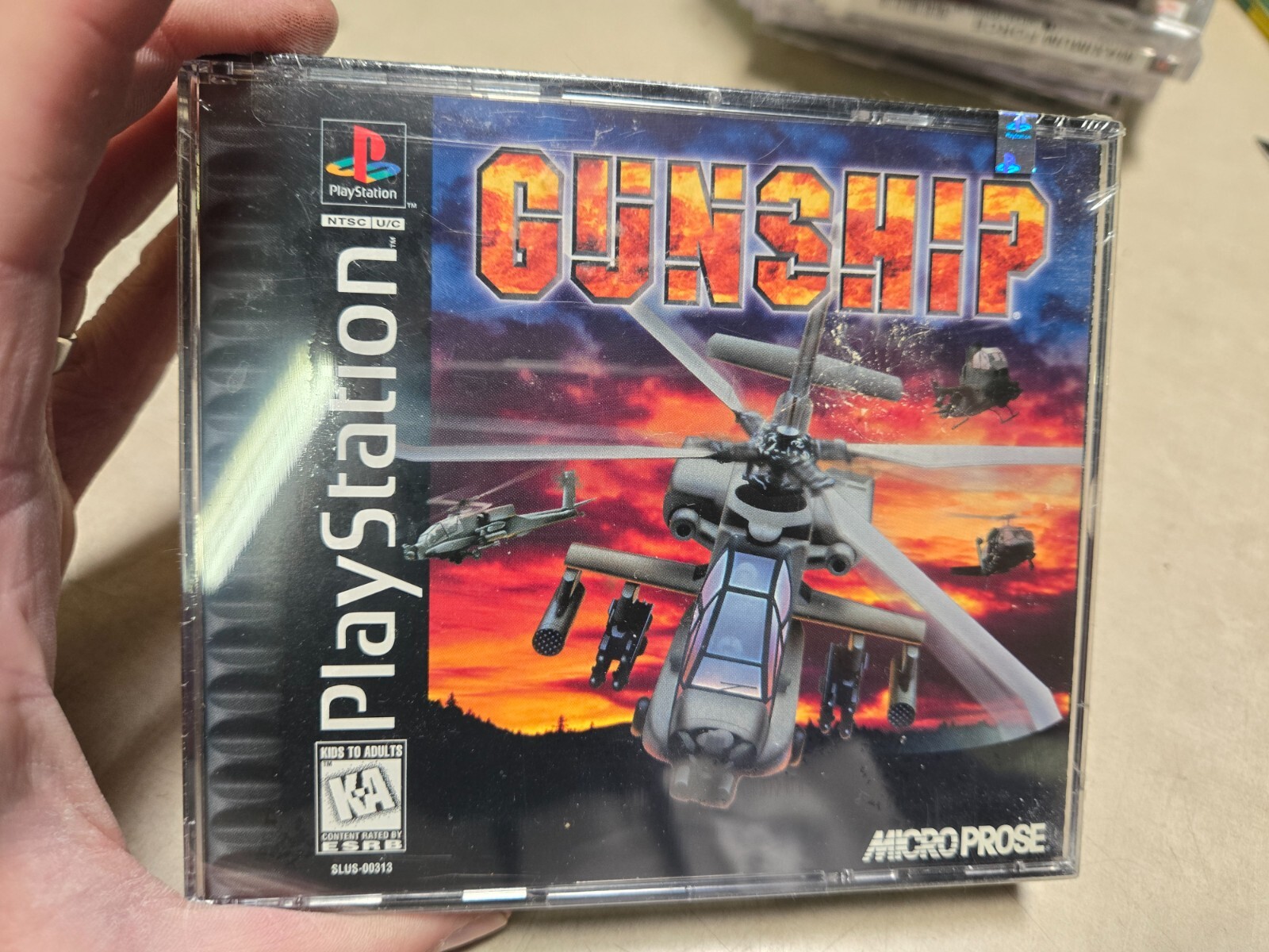 Gunship (Sony PlayStation 1, 1996) Brand New Sealed
