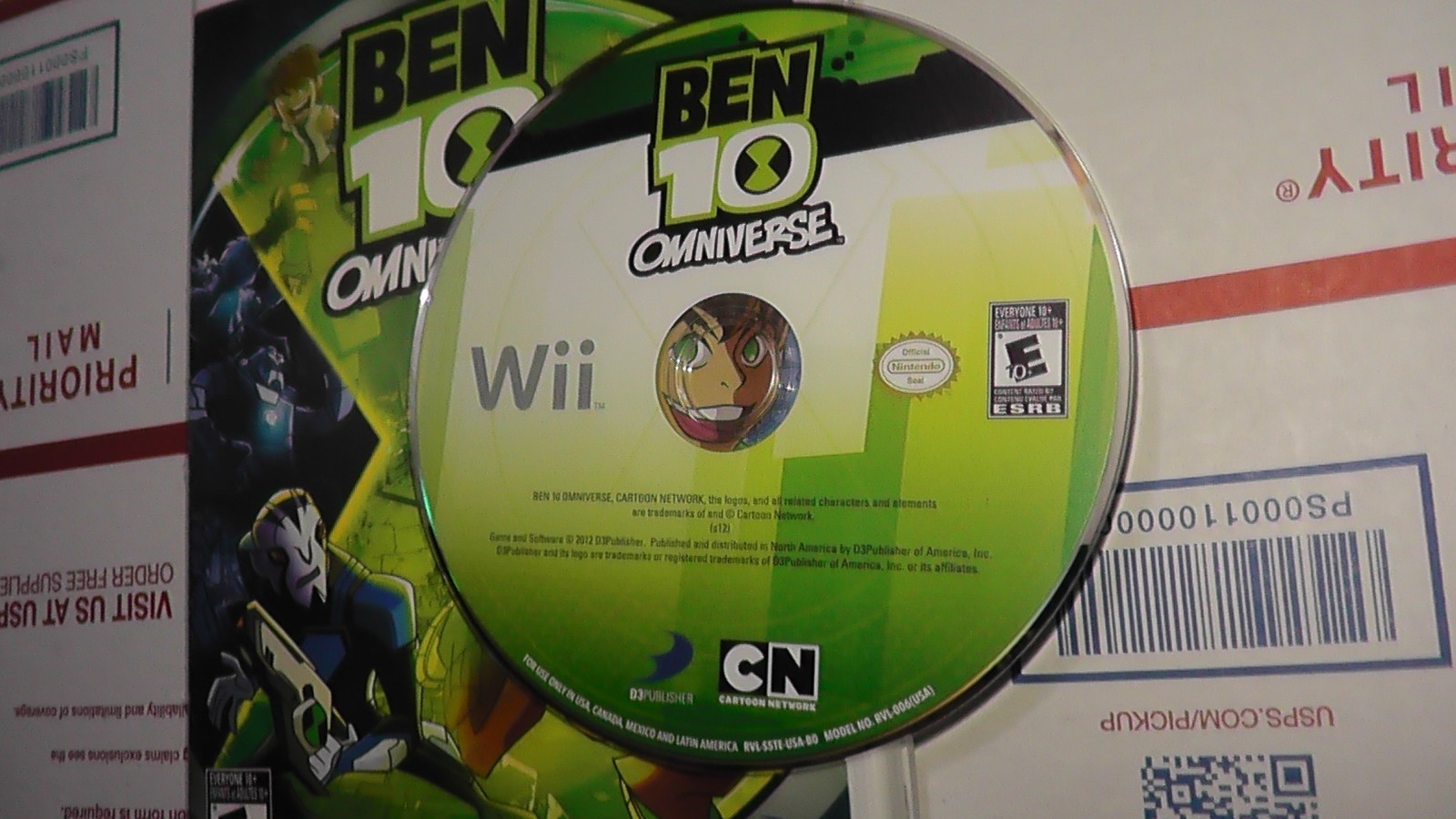 Tested Nintendo Wii BEN 10 OMNIVERSE CIB Game + Box & Manual