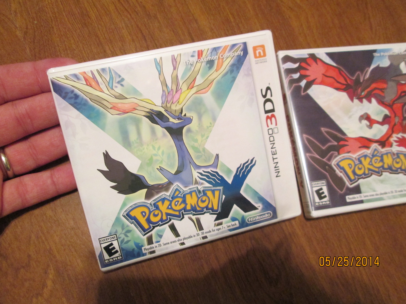 POKEMON X NINTENDO 3DS & POKEMON Y NINTENDO 3DS LOT 2 GAMES NEW US EDITION