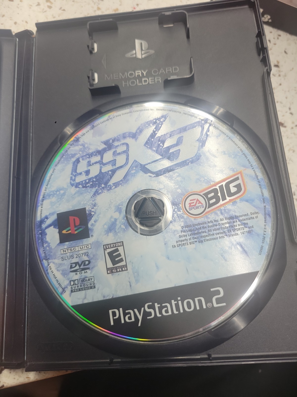 EA SPORTS BIG SSX 3 PS2 Game, E Rated, Sports, Skiing/Snowboarding CIB