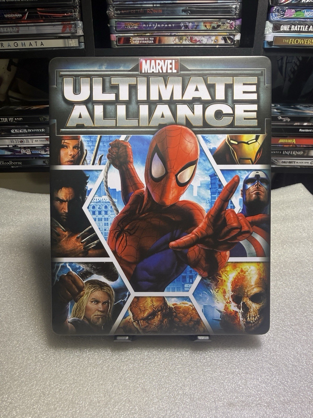 Limited Edition Marvel Ultimate Alliance Custom Steelbook/Steelup Case PS3/Xbox
