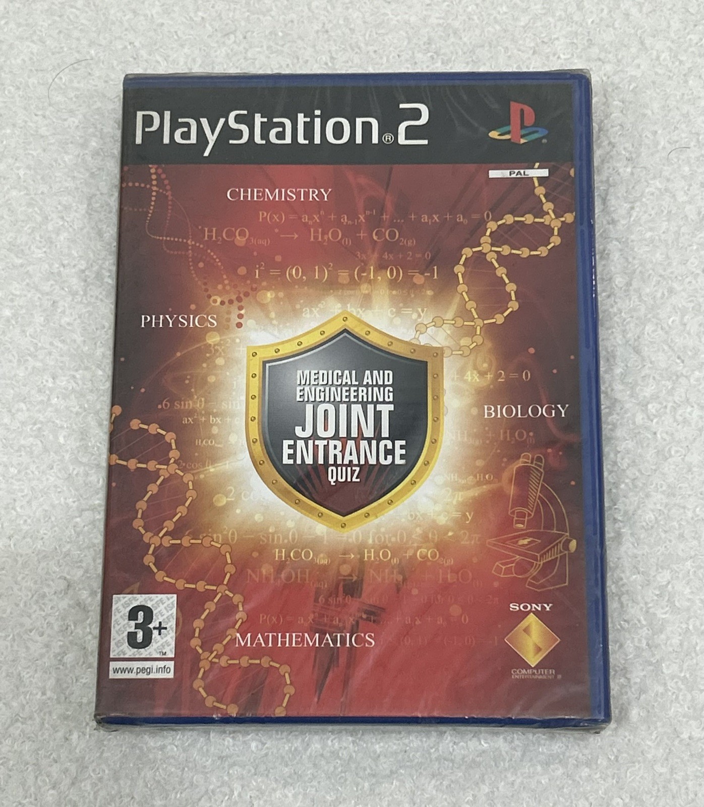 Medical And Engineering Joint Entrance Quiz PS2 Pal BRAND NEW SEALED !!RARE!!